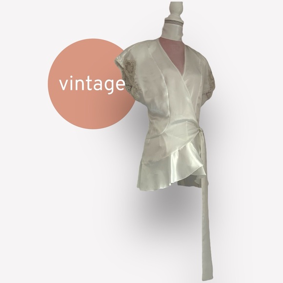 Vintage satin top | lingerie - Picture 2 of 8